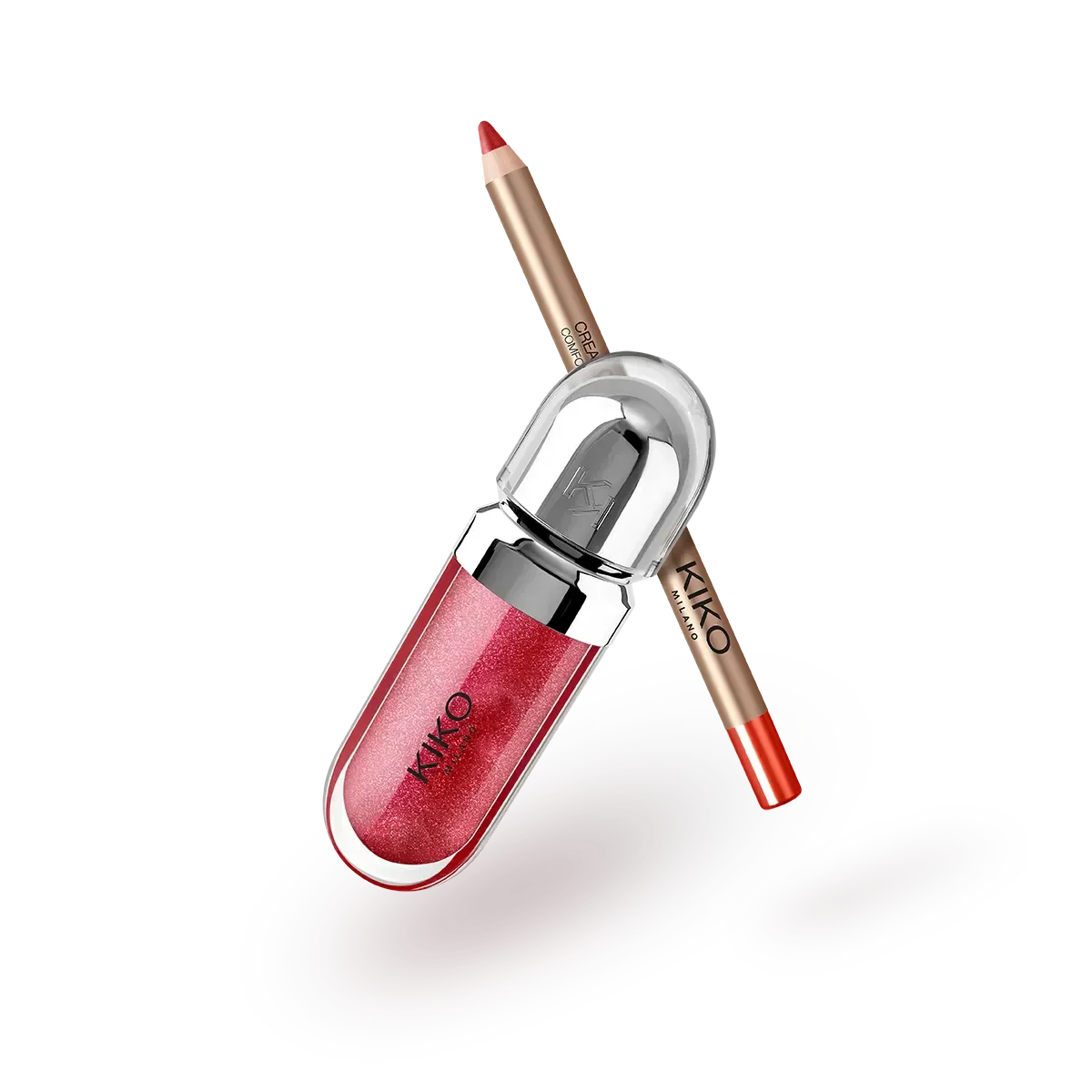 Conjunto Presente Brilho Sorriso Vermelho